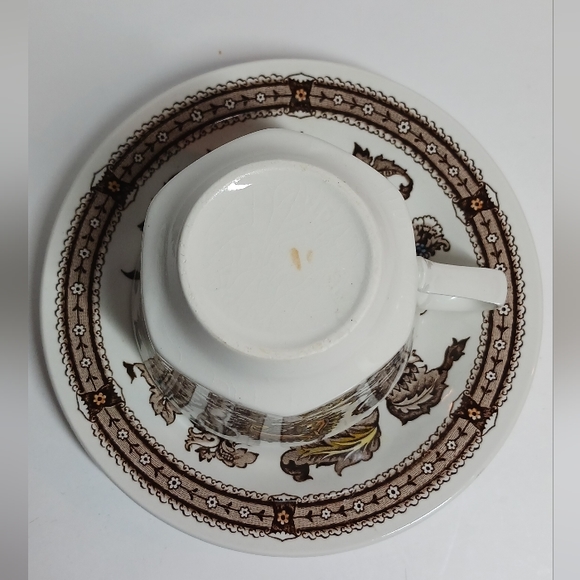 Ridgeway Staffordshire - Coffee service consisting of 5 porcelain cups w/saucers - Picture 6 of 7